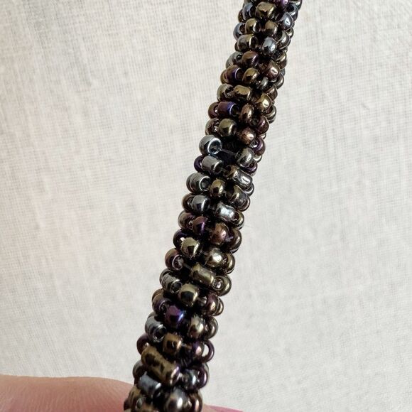 Vintage Suku Chunky Gold Tone Heart Long Necklace Boho Unique Bohemian - Picture 3 of 9